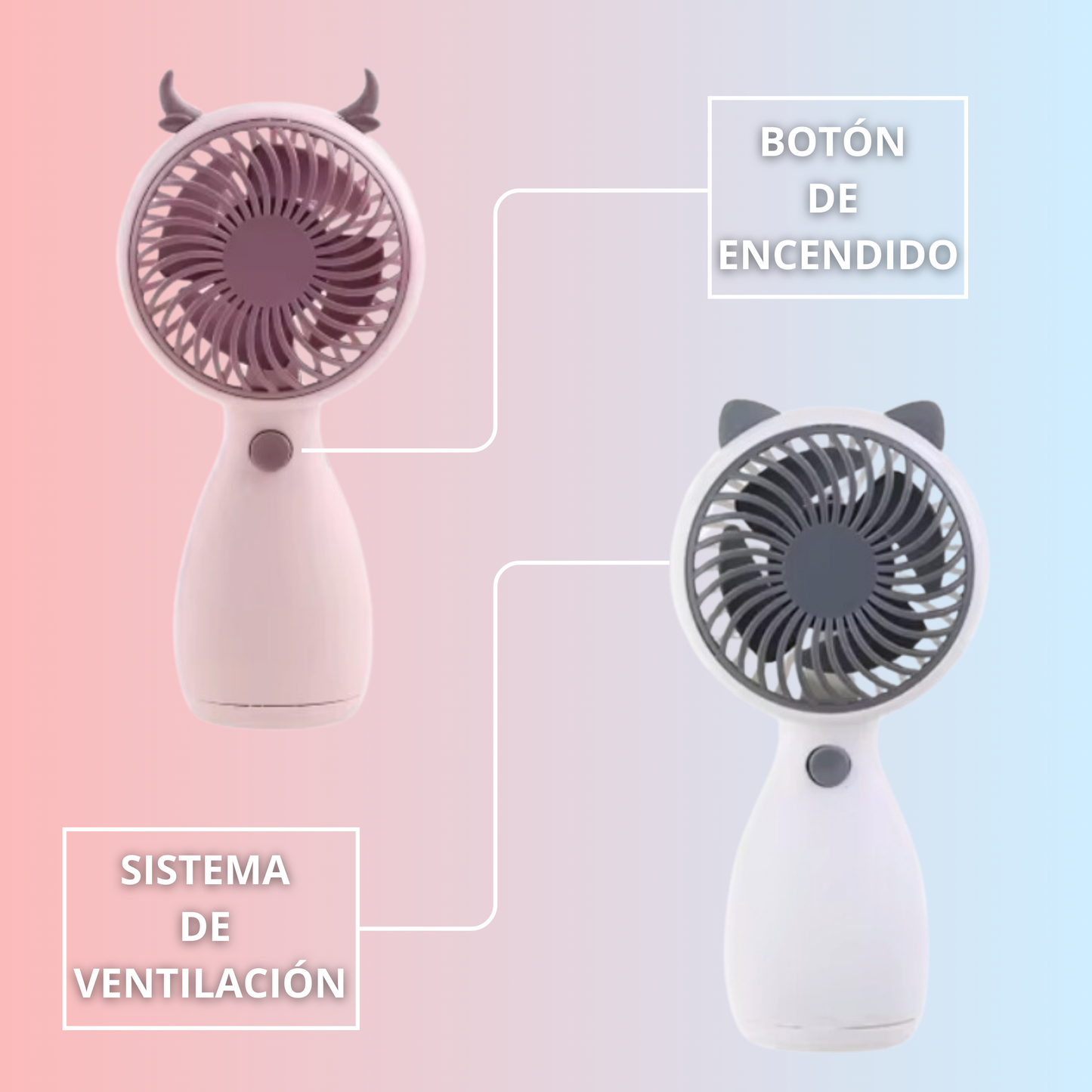 VENTILADOR DE MANO PORTÁTIL