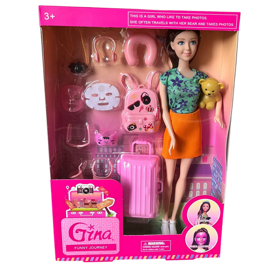 MUÑECA BARBIE VIAJERA